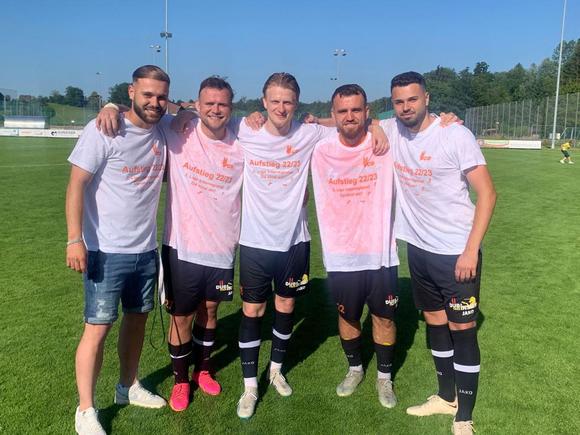 Aktive 1; Herzliche Glückwünsche zum Aufstieg in die 2. Liga